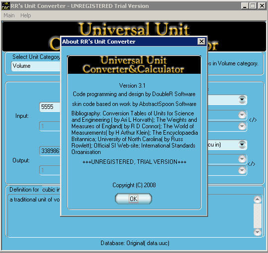 RR's Unit Converter download for free GetWinPCSoft