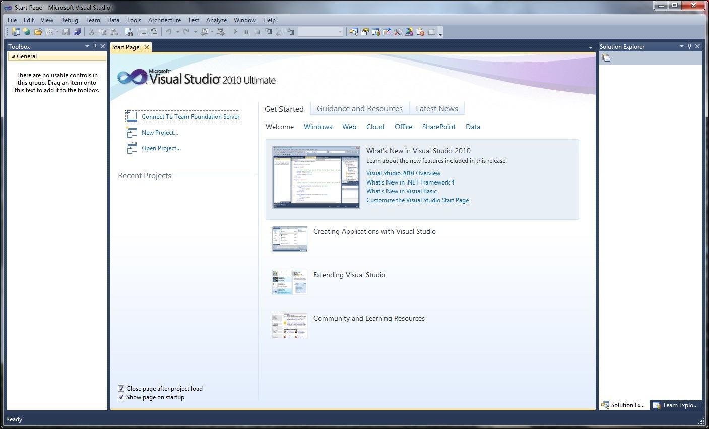 Microsoft Visual Studio 2010 latest version Get best Windows software
