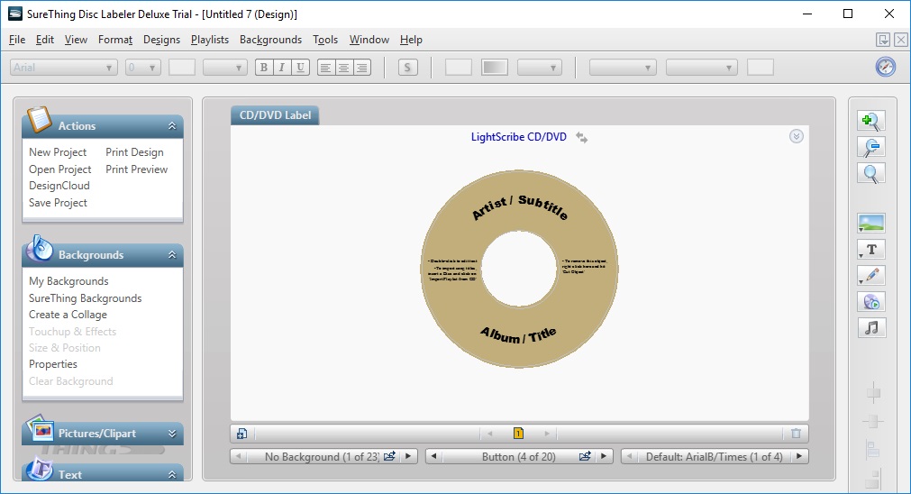 SureThing CD Labeler Deluxe latest version Get best Windows software