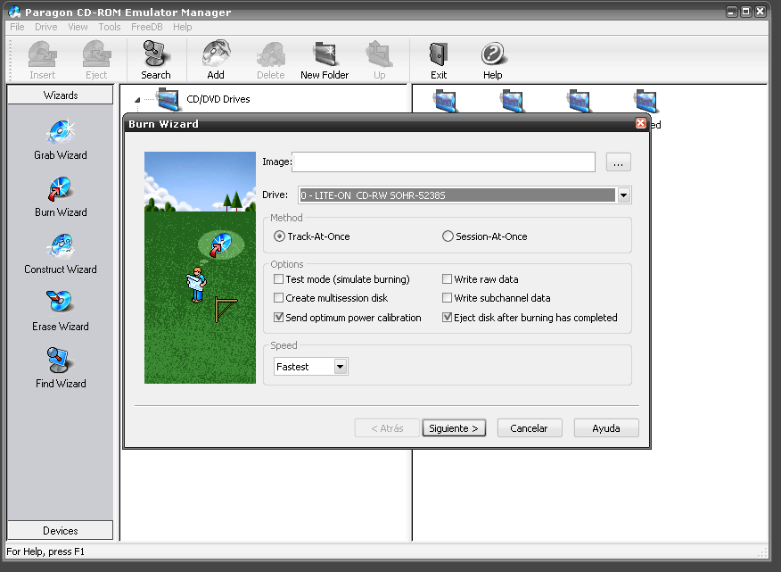 Paragon CDROM Emulator latest version Get best Windows software