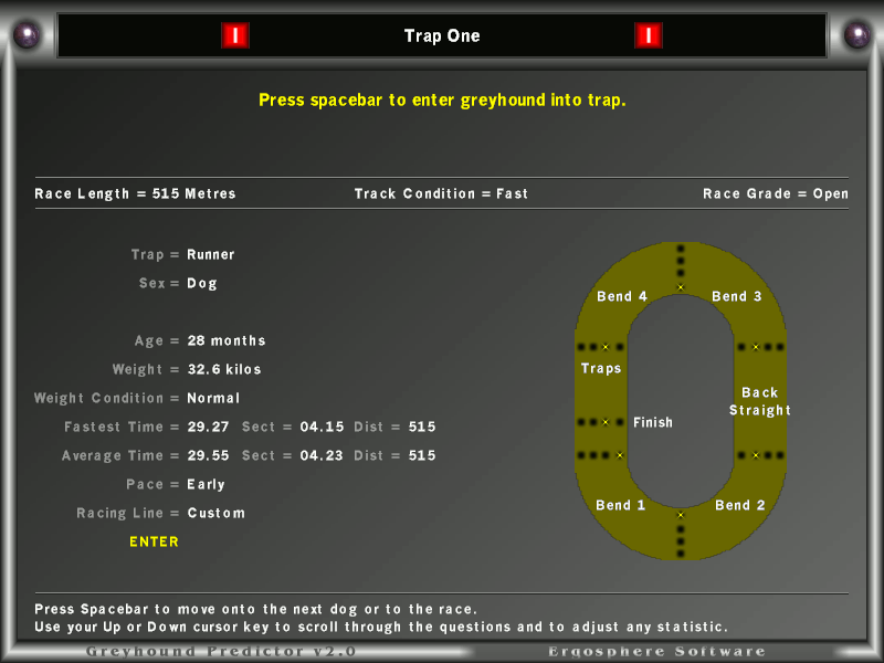 Greyhound Predictor download for free GetWinPCSoft