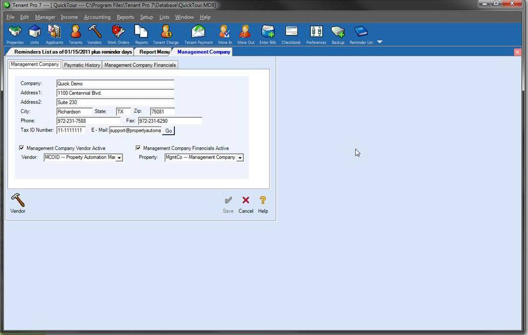 Tenant Pro 7 download for free GetWinPCSoft