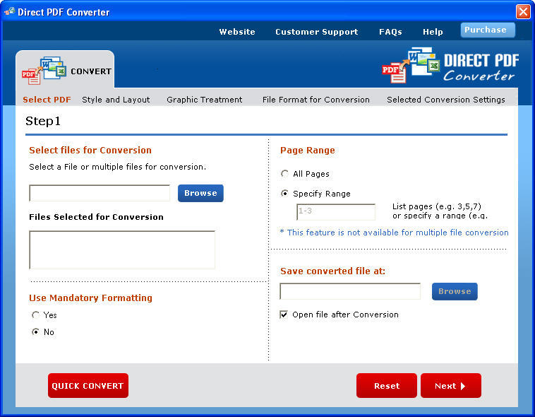 Direct PDF Converter Pro latest version Get best Windows