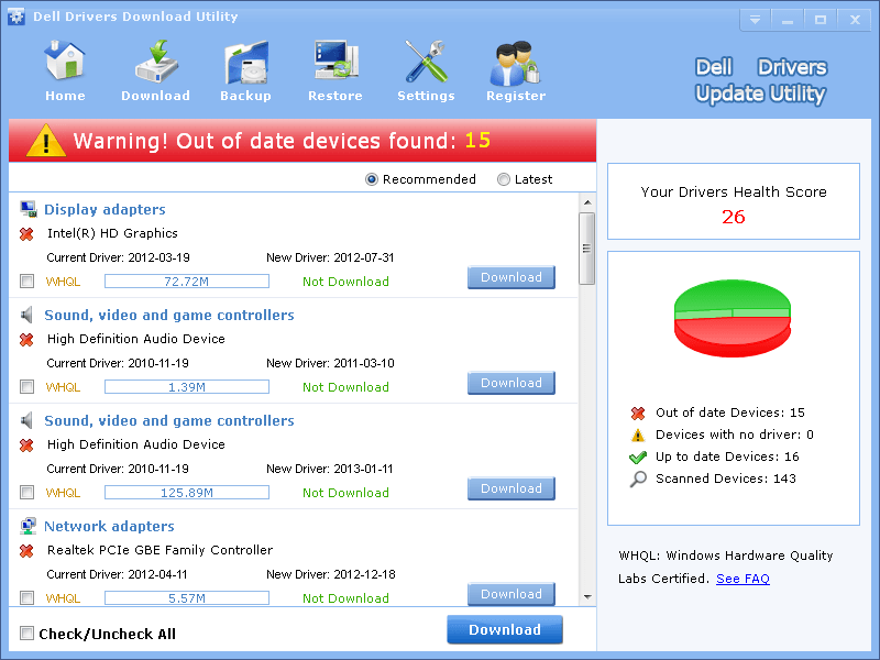 Dell Drivers Download Utility latest version Get best Windows software
