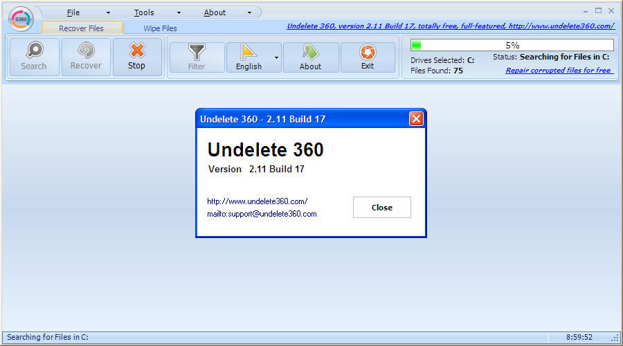 Undelete 360 latest version Get best Windows software
