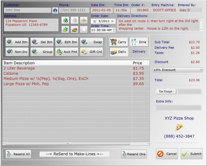 POS Pizza latest version Get best Windows software