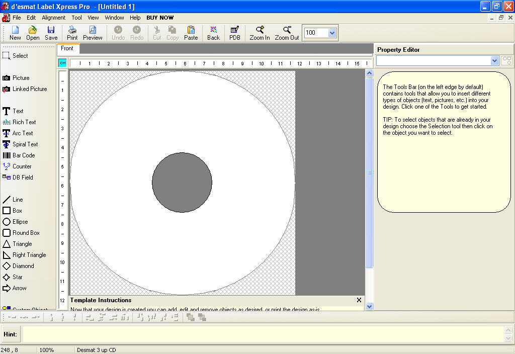 desmat Label Xpress Pro download for free GetWinPCSoft