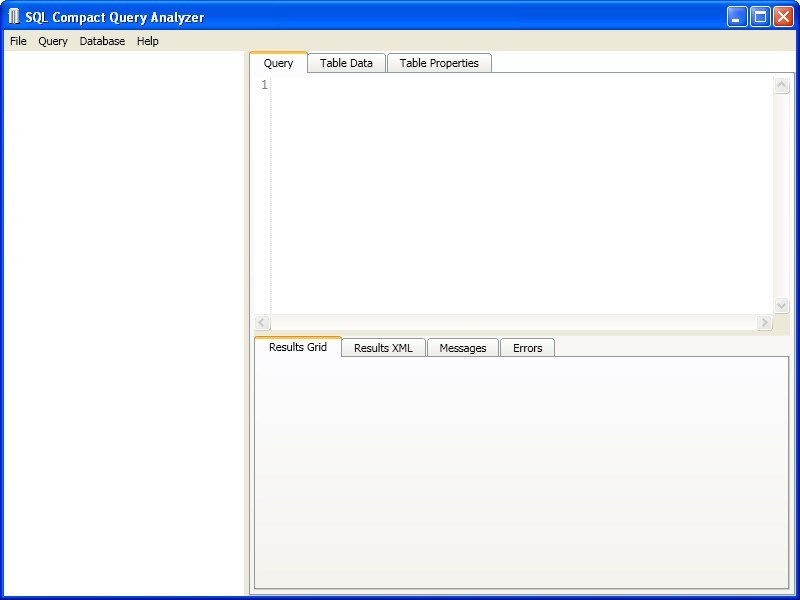 SQL Compact Query Analyzer download for free GetWinPCSoft