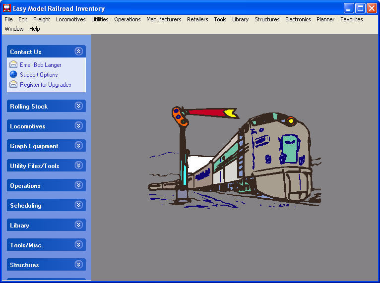 Easy Model Railroad Inventory download for free GetWinPCSoft