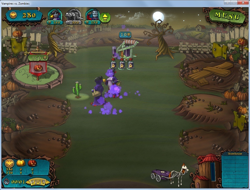 Vampires vs. Zombies download for free GetWinPCSoft