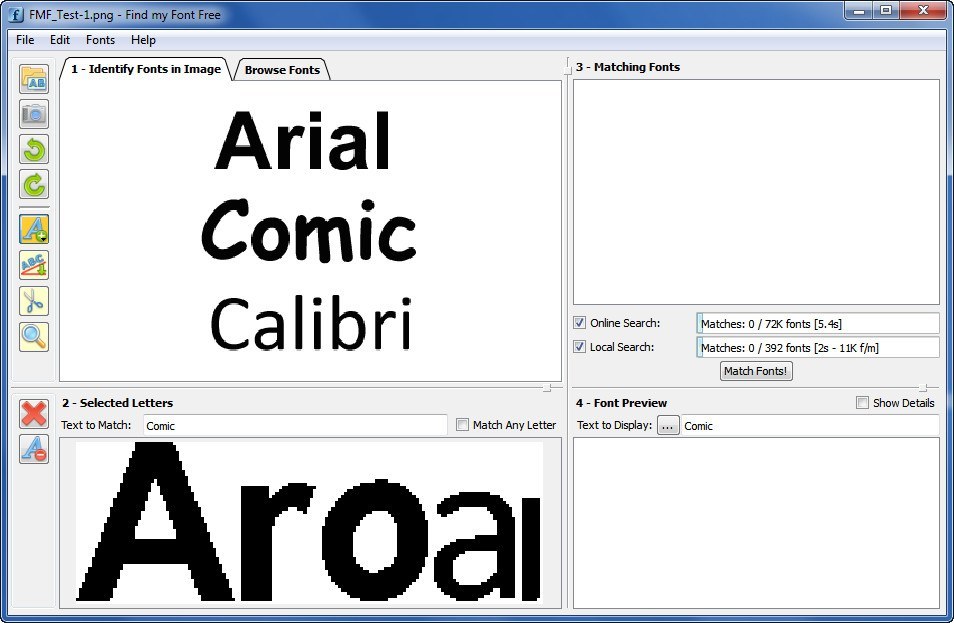 Find my Font Free download for free GetWinPCSoft