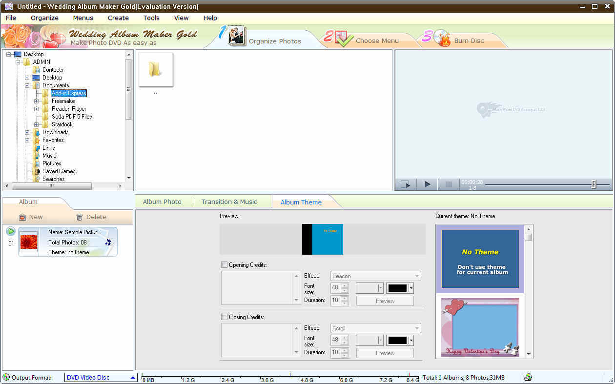 Wedding Album Maker Gold download for free GetWinPCSoft