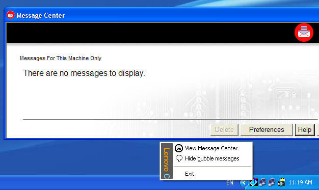 Message Center download for free GetWinPCSoft