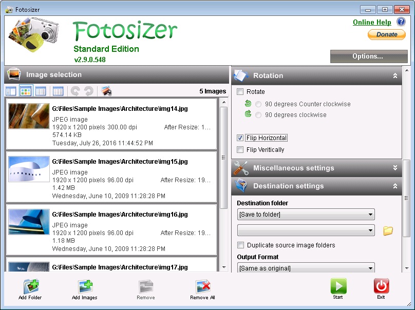 Fotosizer latest version Get best Windows software