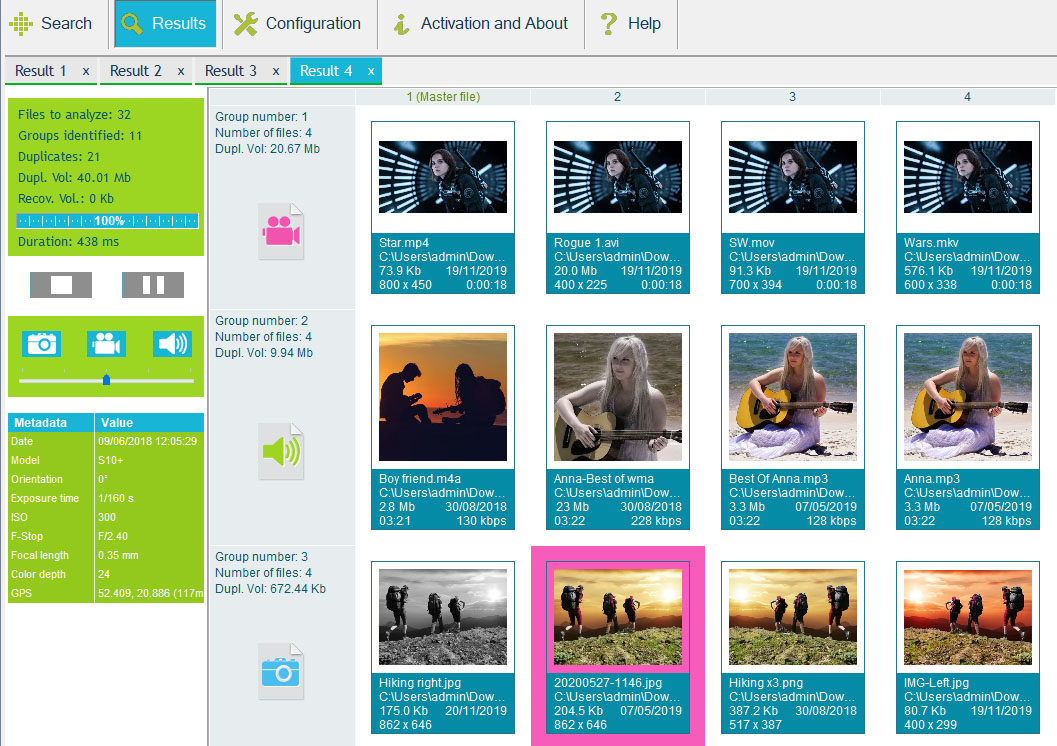 Duplicate Media Finder DEMO latest version Get best Windows software