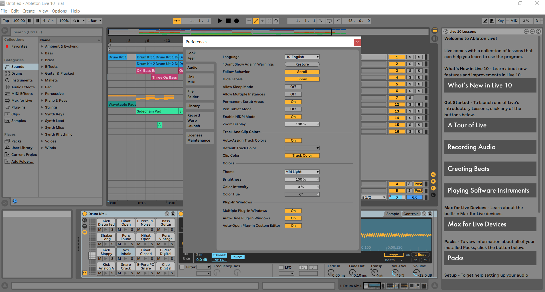 Ableton Live Lite download for free GetWinPCSoft