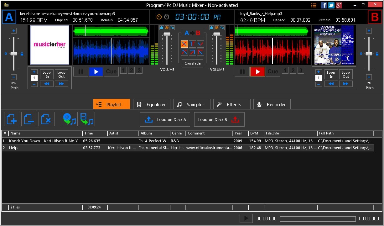 DJ Music Mixer download for free GetWinPCSoft