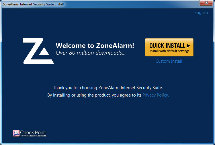 ZoneAlarm Security Suite download for free GetWinPCSoft