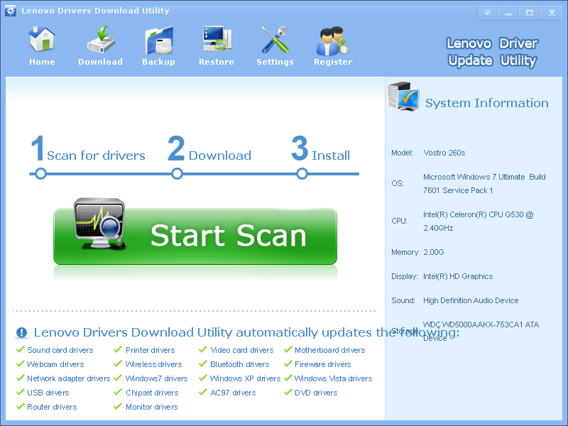 Lenovo Drivers Download Utility latest version Get best Windows software