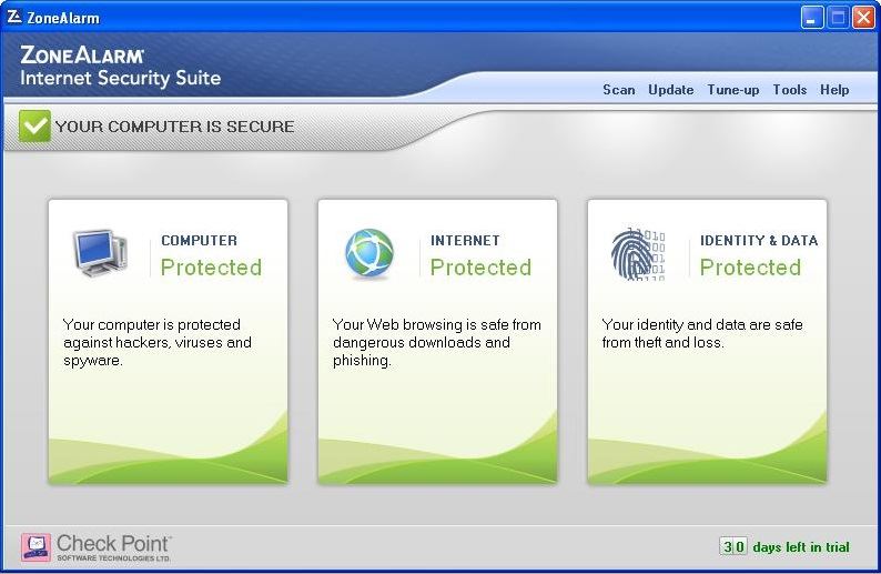 ZoneAlarm Security Suite download for free GetWinPCSoft