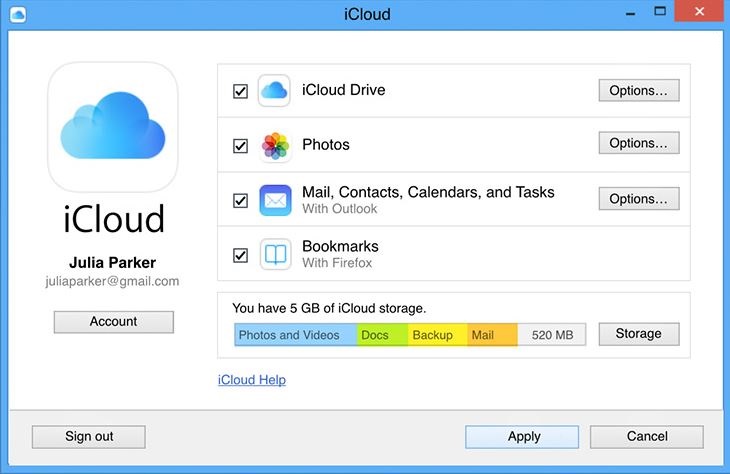 iCloud download for free GetWinPCSoft