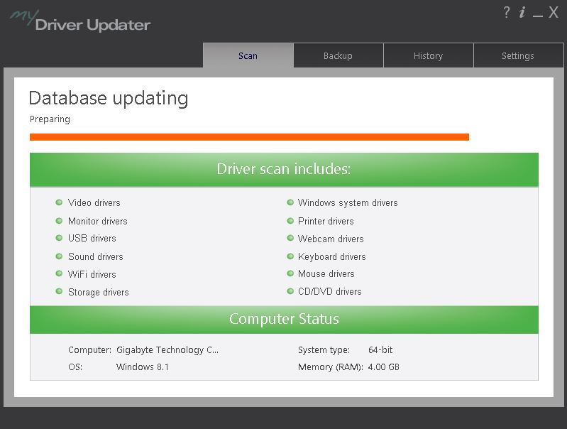 My Driver Updater download for free GetWinPCSoft