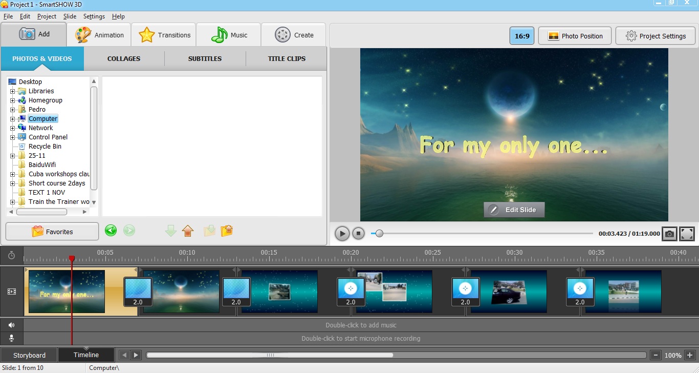SmartSHOW 3D download for free GetWinPCSoft