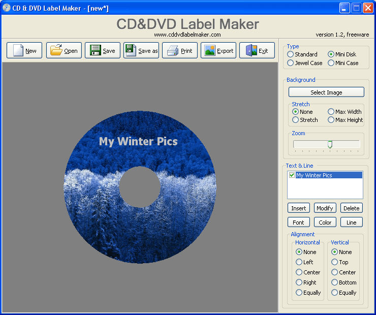 CD & DVD Label Maker latest version Get best Windows software