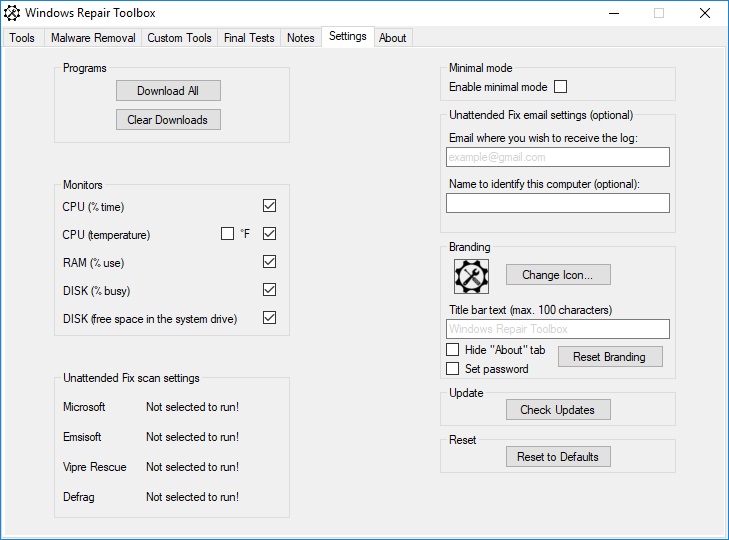 Windows Repair Toolbox (portable) v3.0.2.5 AfterDawn