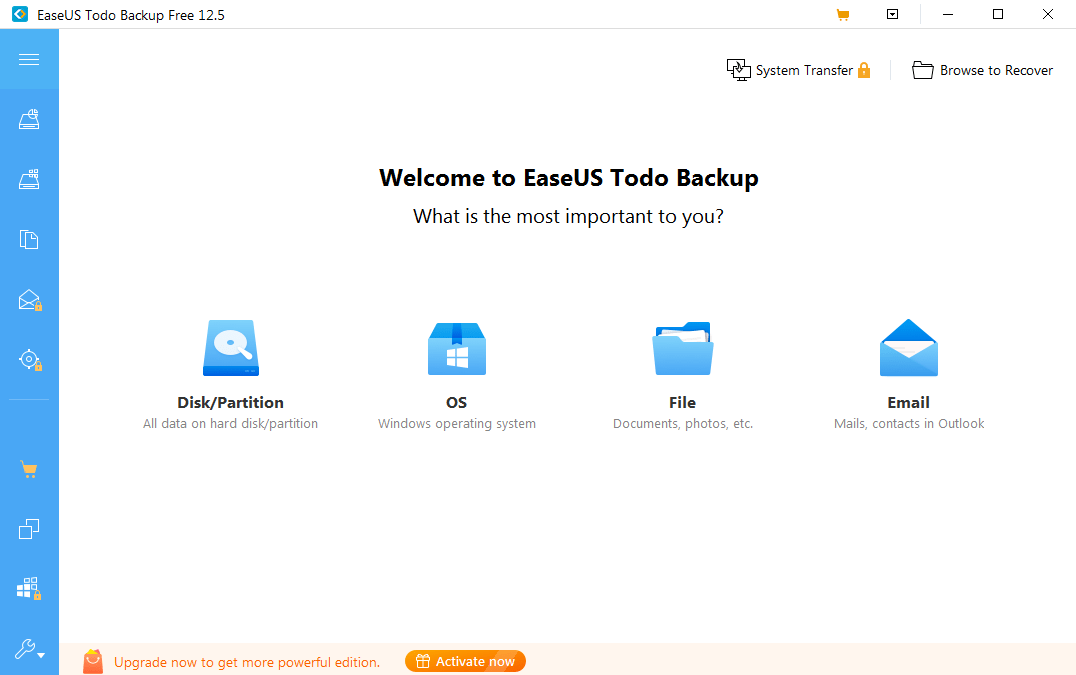 EASEUS Todo Backup latest version Get best Windows software