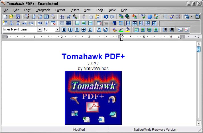 Tomahawk PDF+ download for free GetWinPCSoft