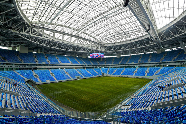 Gazprom Arena, St. Petersburg (Russland) DER SPIEGEL