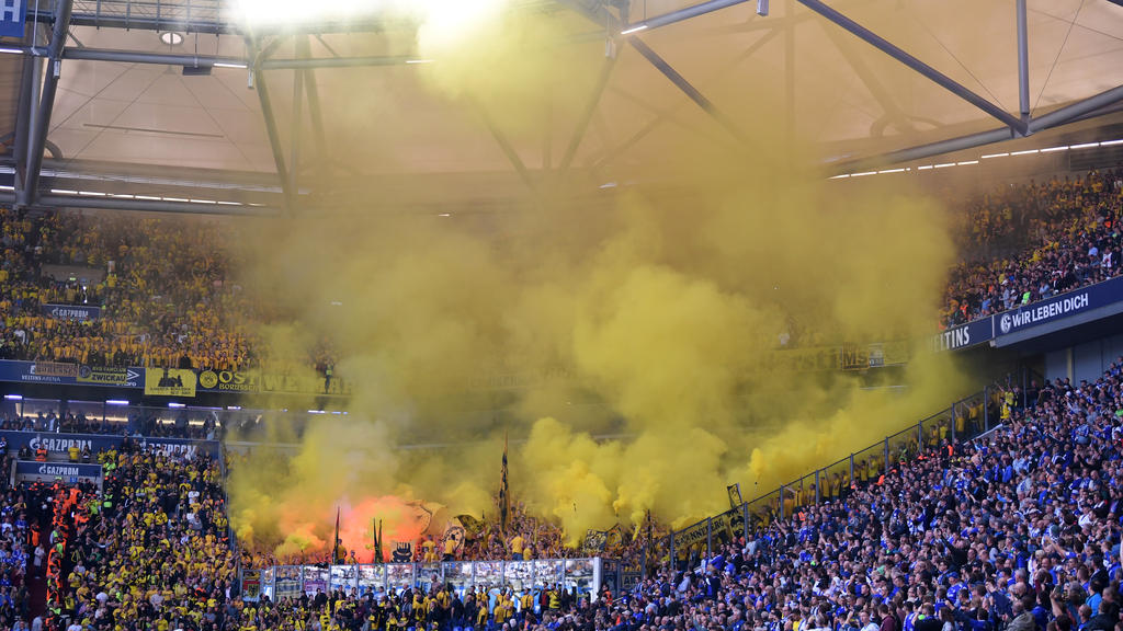 Diashow Schalke vs. BVB Die besten Bilder vom Revierderby