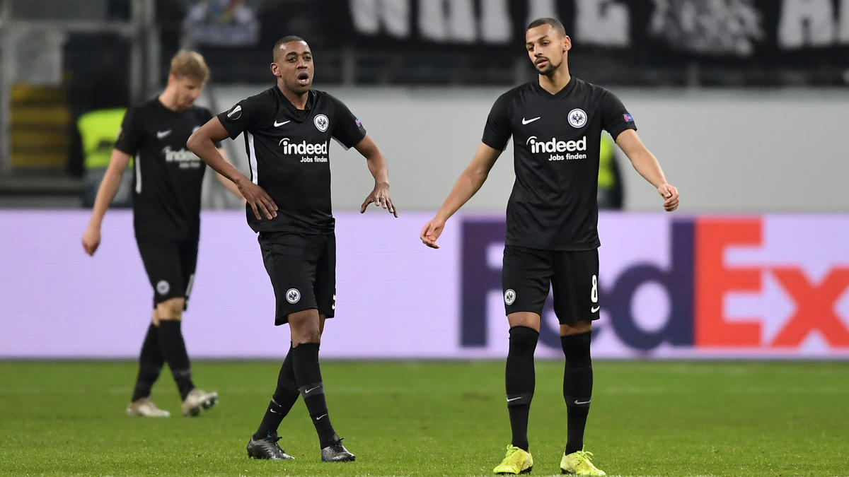 Eintracht Frankfurt Leichtfertige SGE duselt sich in die K.o.Phase