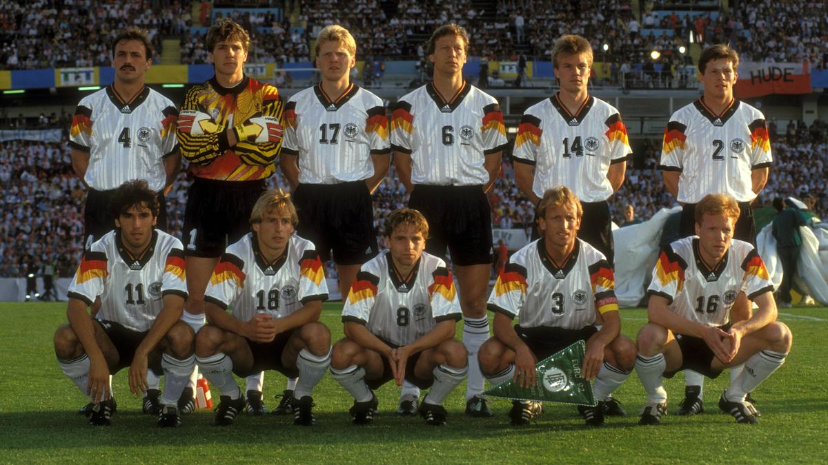 Deutschland vs. Dänemark Diese DFBElf verlor das EMFinale 1992