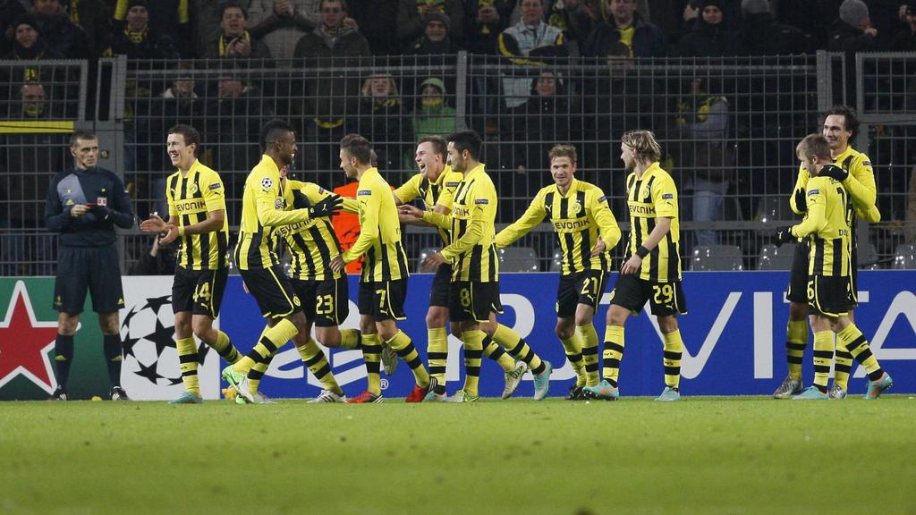 Diese BVBElf gewann 2012 gegen Manchester City