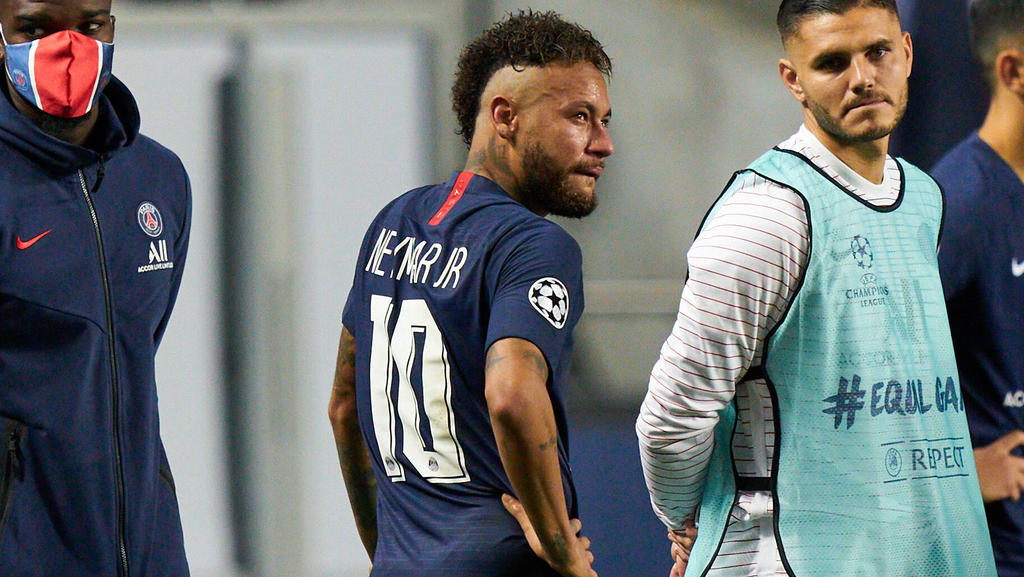 FC Bayern vs. PSG Neymar bricht zusammen, als die Last abfällt