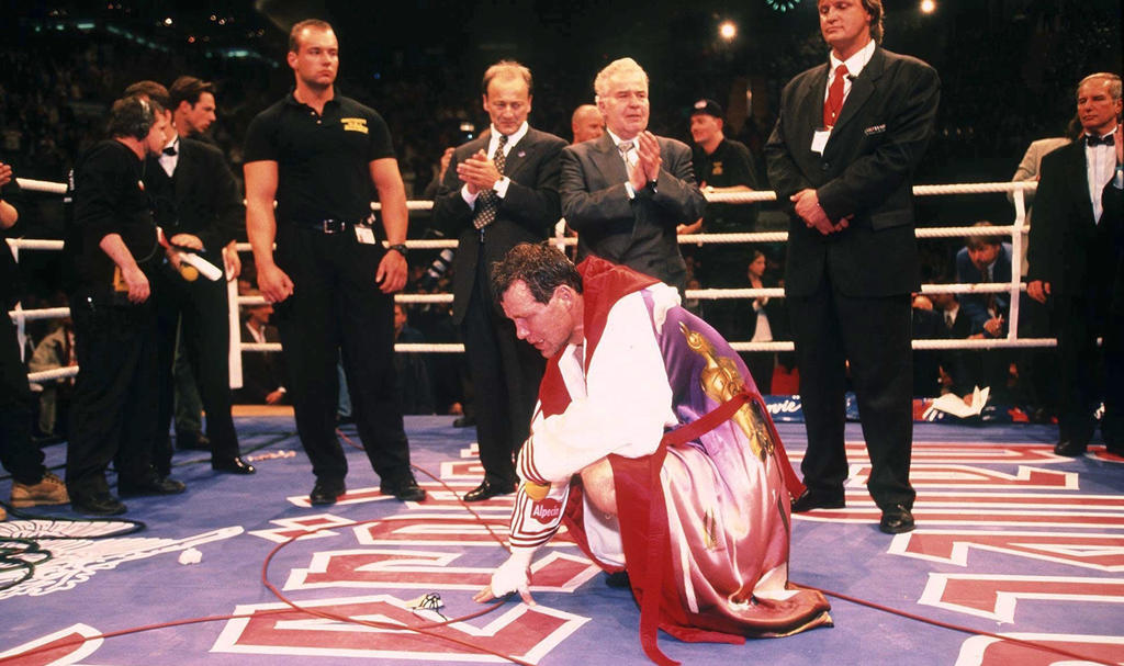 Boxen Virgil Hill beendet die Karriere von Henry Maske