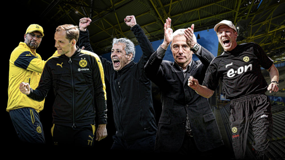 Die erfolgreichsten BVBTrainer in der Bundesliga