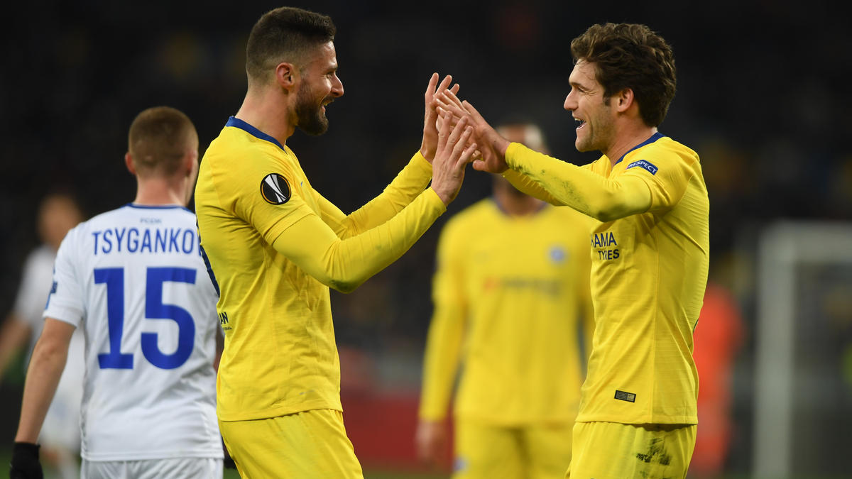 Europa League Chelsea gnadenlos Neapel und Valencia weiter