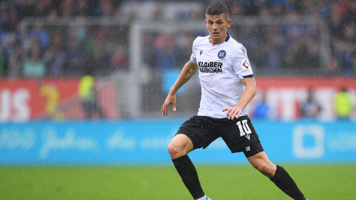 Karlsruher SC Marvin Wanitzek verlängert bis 2024 beim KSC