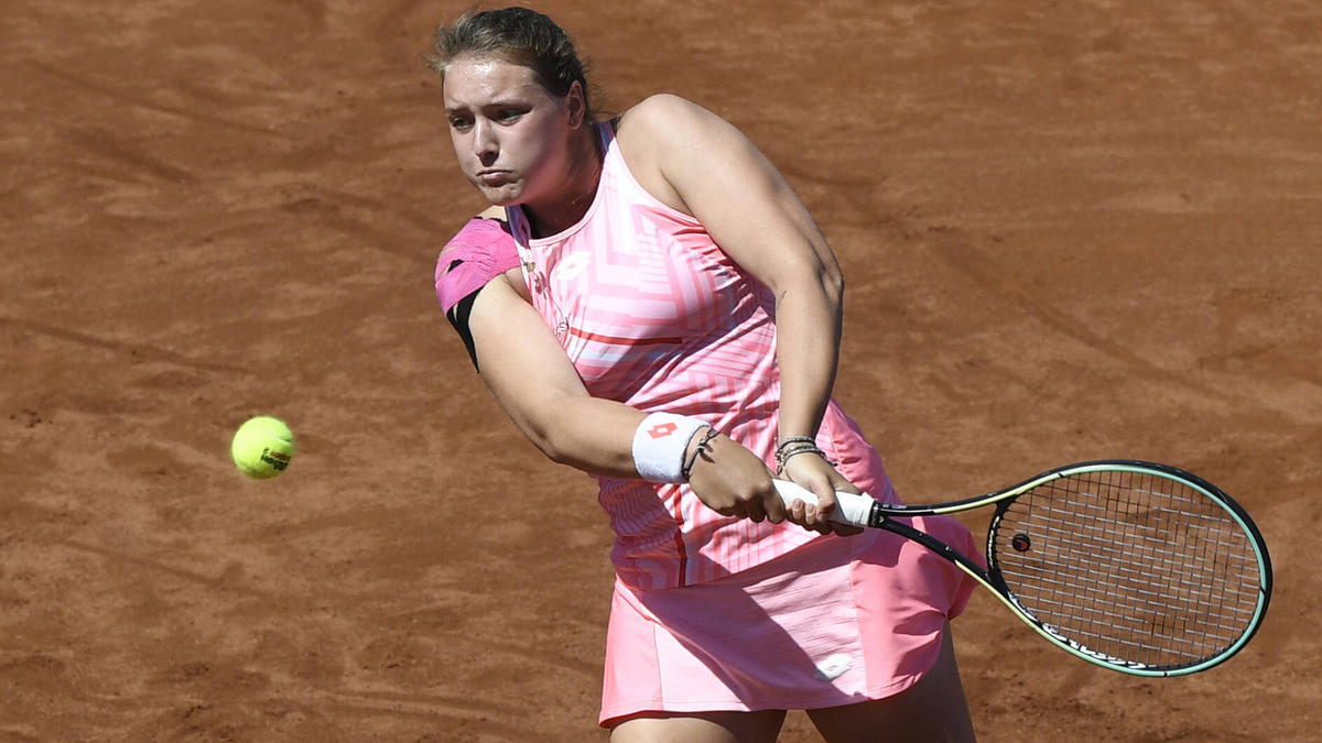 Tennis Jule Niemeier steht beim WTATurnier in Straßburg im Viertelfinale