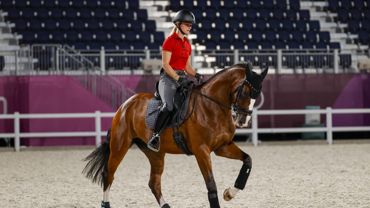 Olympia 2021 Vielseitigkeitsreiterin Krajewski mit gutem Start in der