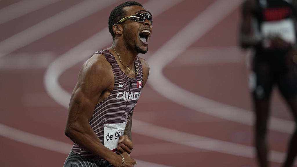 Olympia 2021 BoltErbe gefunden De Grasse stürmt zum 200mGold
