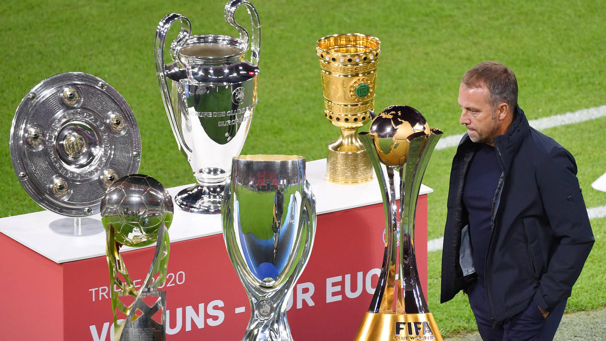 Masterplan des FC Bayern Hertha vor der Brust das Sextuple im Kopf