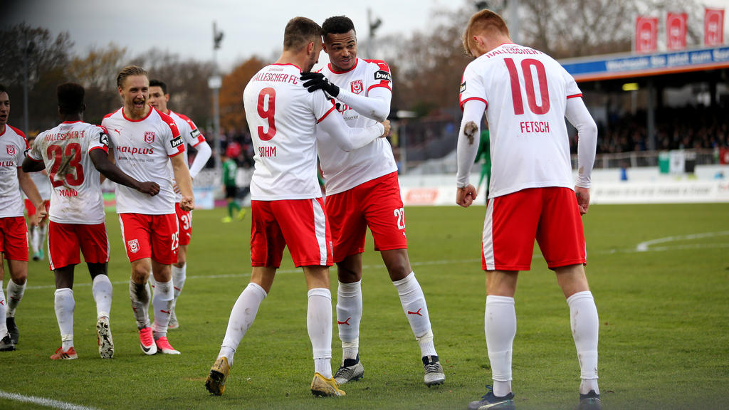 3. Liga » News » Halle schlägt Münster im TopSpiel Uerdingen bleibt dran