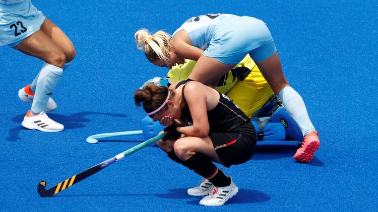 Olympia 2021 Deutsche HockeyFrauen gehen gegen Argentinien unter