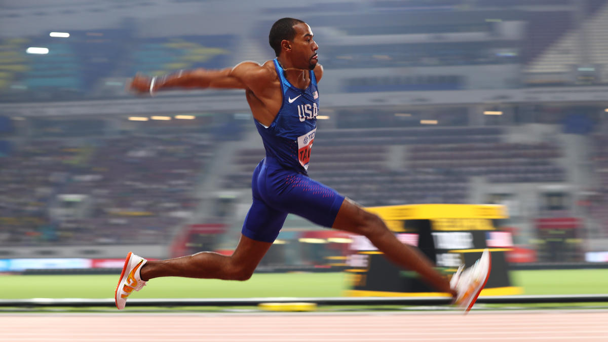 Leichtathletik DreisprungOlympiasieger Christian Taylor sagt IAAF den