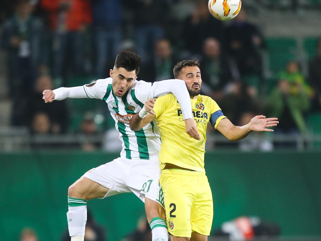 Fußball » News » 00! Rapid punktet gegen Villarreal