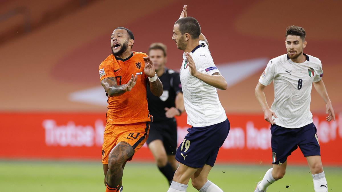 Nations League Italien siegt in Holland HaalandDoppelpack für Norwegen